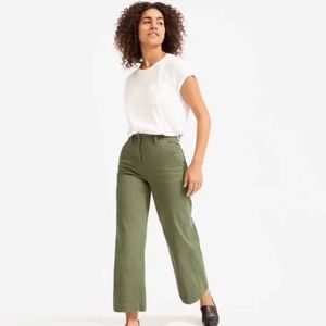 Everlane The Wide Leg-Crop Pant (SZ 4 REG)